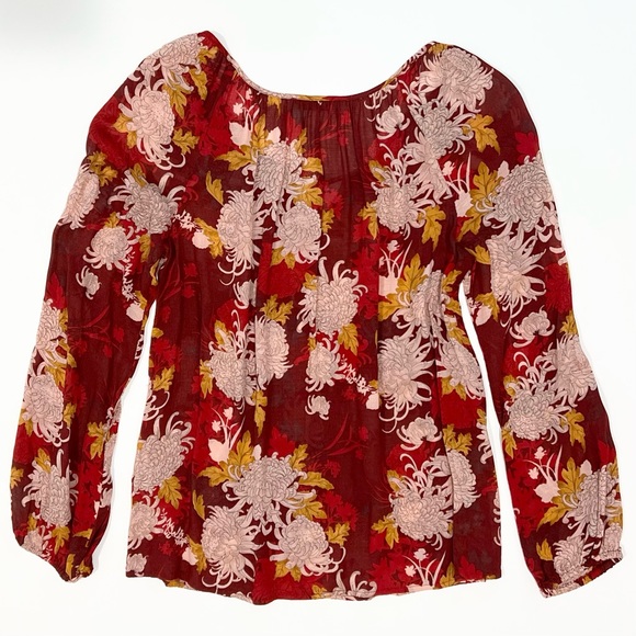 Lucky Brand Floral Balloon Sleeves - Picture 3 of 11